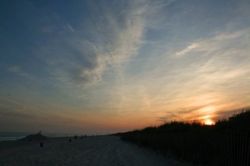 Sunset Over the Dunes